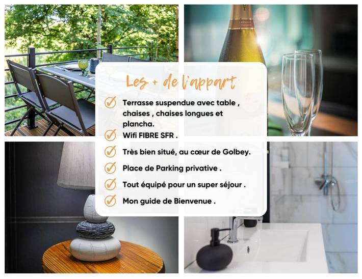 Gîte pour 3 personnes, avec vue et terrasse à Golbey - 2