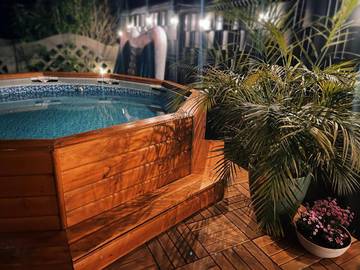 Ferienwohnung für 2 Personen, mit Garten und Ausblick sowie Kinderpool und Pool in Schlesien