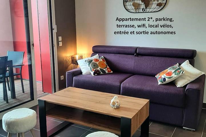 Appartement de vacances pour 4 personnes, avec terrasse - 1