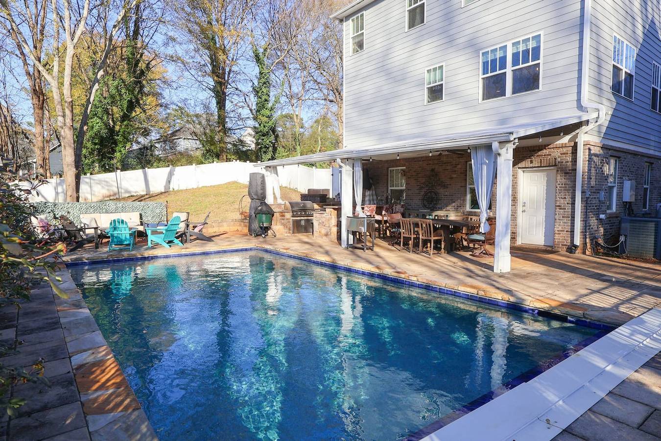 Delaware Luxe Retreat: Heated Pool 5Br/5Ba in Atlanta, Condado de Fulton