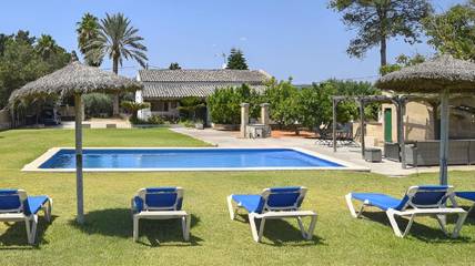 Finca für 6 Personen, mit Terrasse und Garten, mit Haustier in Montuïri