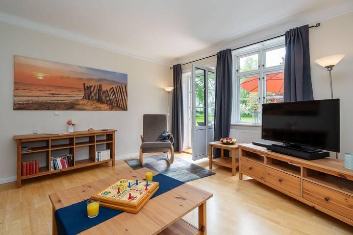 Ferienwohnung für 3 Personen, mit Garten und Terrasse, mit Haustier in Vitzdorf