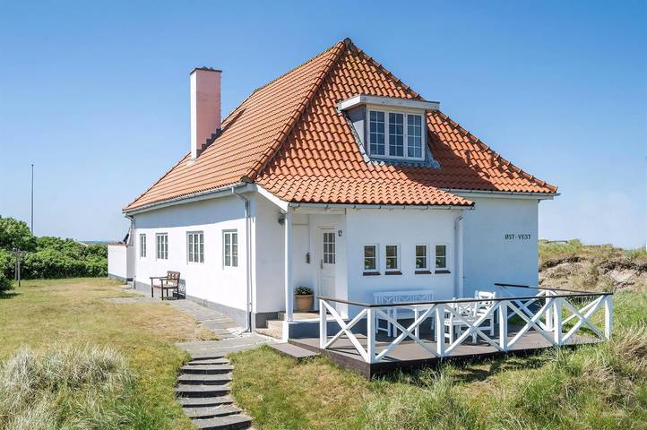 Ferienhaus mit Meerblick für 6 Personen, mit Terrasse auf Fanø