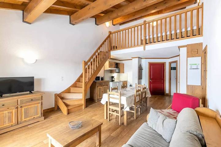 Chalet pour 8 personnes, avec Balcon à Bessans