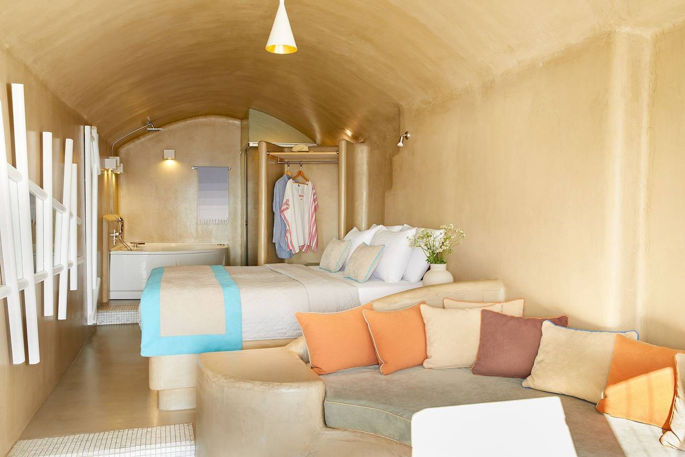 Villa für 2 Personen mit Terrasse in Oia, Santorin