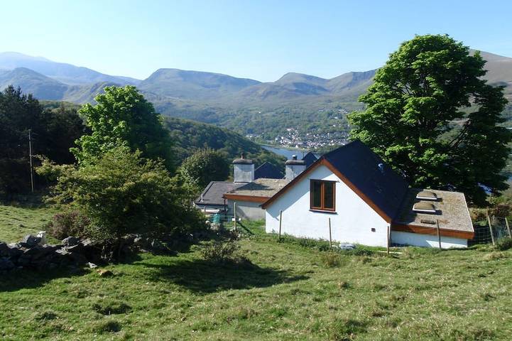 Ferienhaus für 2 Personen, mit Garten und Balkon in Wales