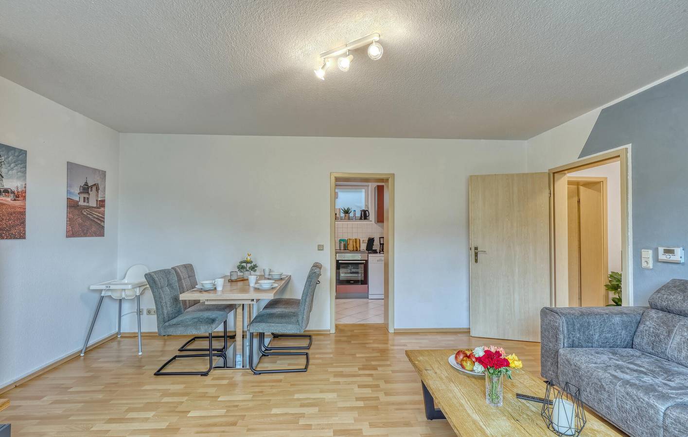 Ganze Ferienwohnung, Gemütliche Wohnung mit Terrasse, Parkplatz & WiFi in der Nähe des Stadtzentrums in Stolberg (Harz), Südharz