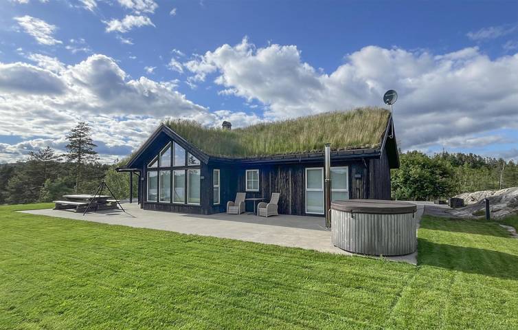 Ferienhaus für 8 Personen, mit Terrasse und Garten sowie Seeblick in Süd-Norwegen - 4