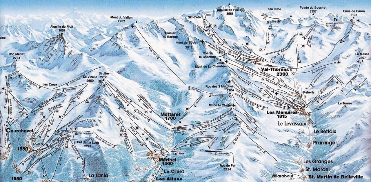 Superior Chalet in Saint-Martin-de-Belleville, Massif de la Vanoise
