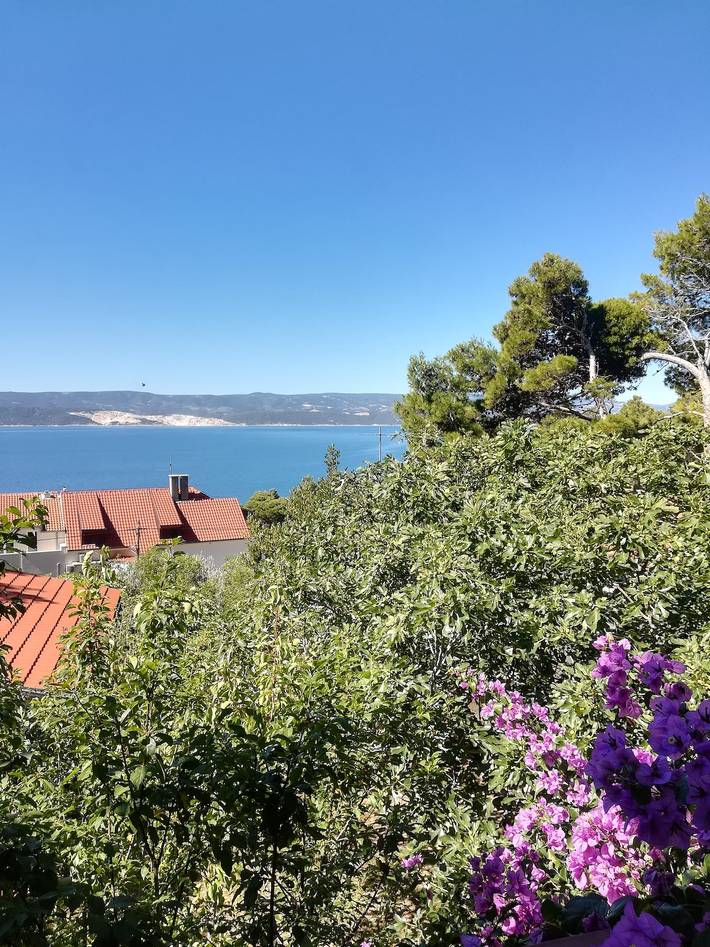 Ferienwohnung für 8 Personen, mit Garten und Balkon sowie Meerblick - 1