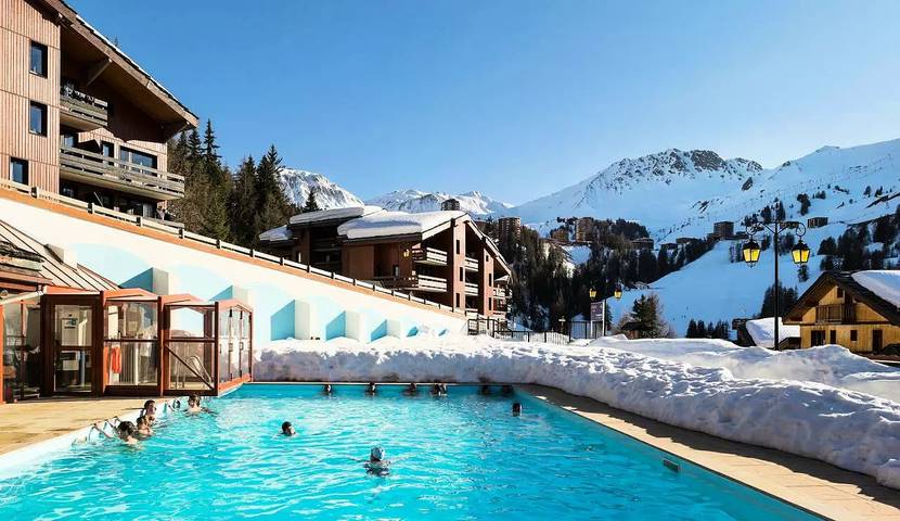 Gîte pour 4 personnes, avec sauna ainsi que vue et balcon à Mâcot-la-Plagne - 3