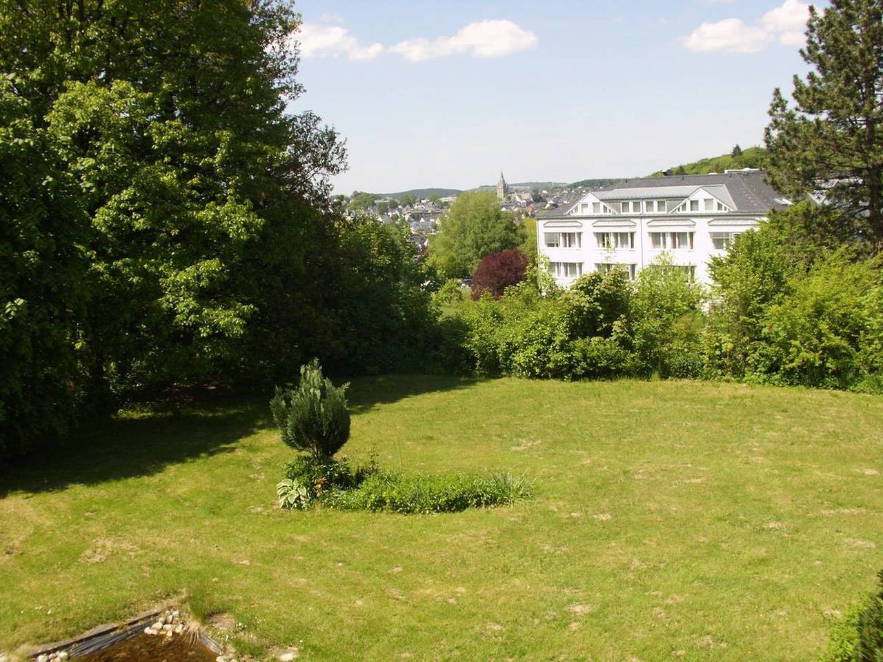 Hotel Haus Hellhohl - Doppelzimmer mit Terrasse und Minibar in Brilon, Hochsauerlandkreis