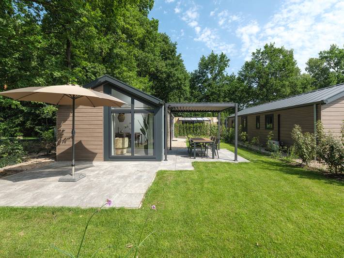 Lodge voor 6 personen, met tuin in Apeldoorn Gemeente