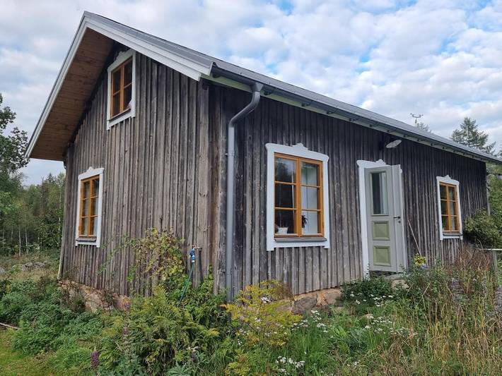 Lodge für 2 Personen, mit Ausblick und Terrasse sowie Seeblick und Garten in Schweden - 2