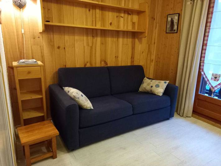 Studio pour 4 personnes, avec balcon/terrasse à Valloire