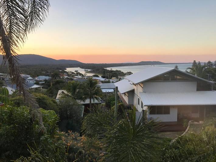 Holiday home for 7 people, with balcony and garden in Crescent Head