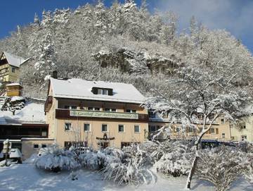 Hotel für 2 Personen, mit Balkon, mit Haustier in Gößweinstein