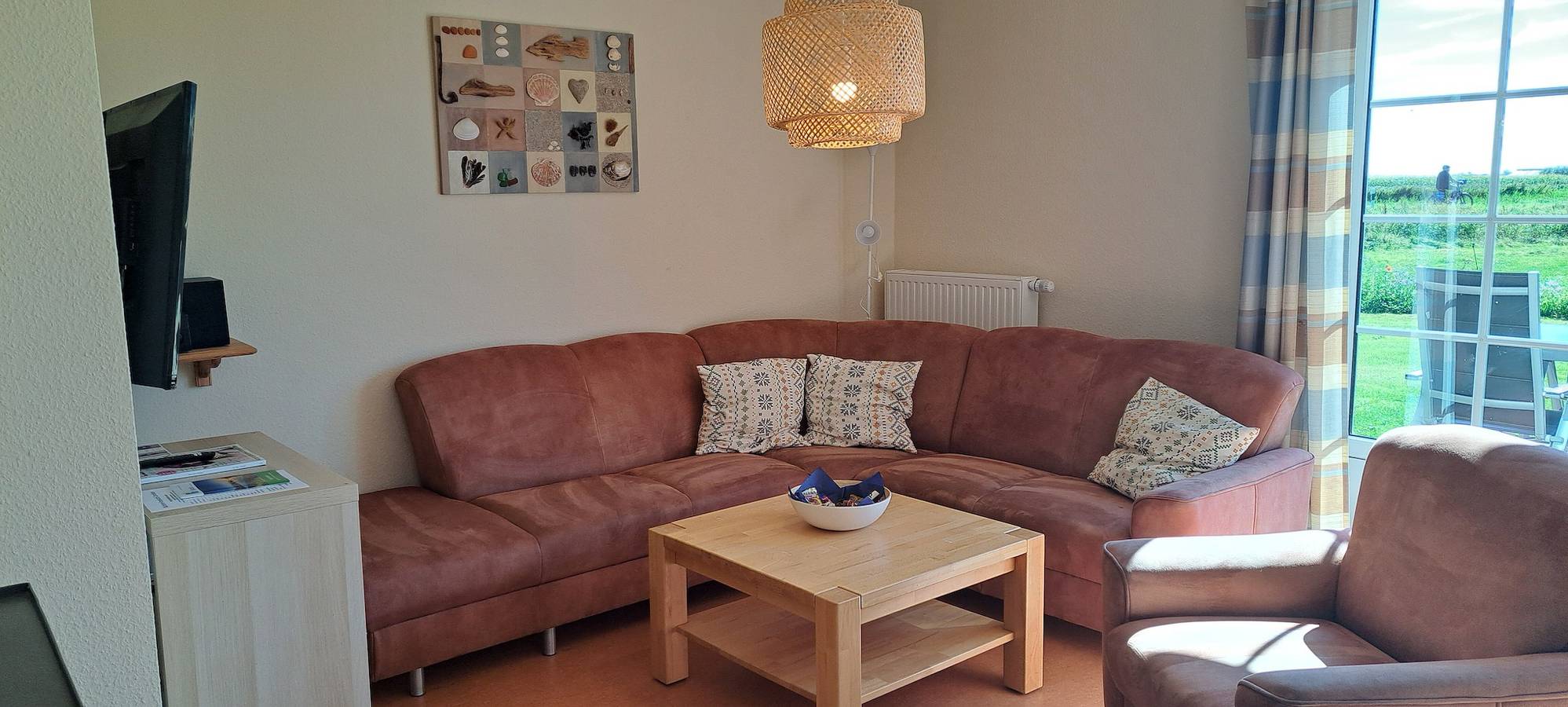 Ferienhaus 'Ferienhaus Heverstrom' mit Gemeinschaftsgarten und Wi-Fi in Pellworm, Nordseeküste
