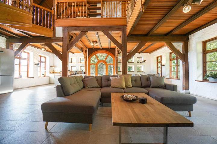 Ferienhaus für 10 Personen, mit Balkon und Whirlpool sowie Terrasse und Garten in Landkreis Rotenburg (Wümme) - 2