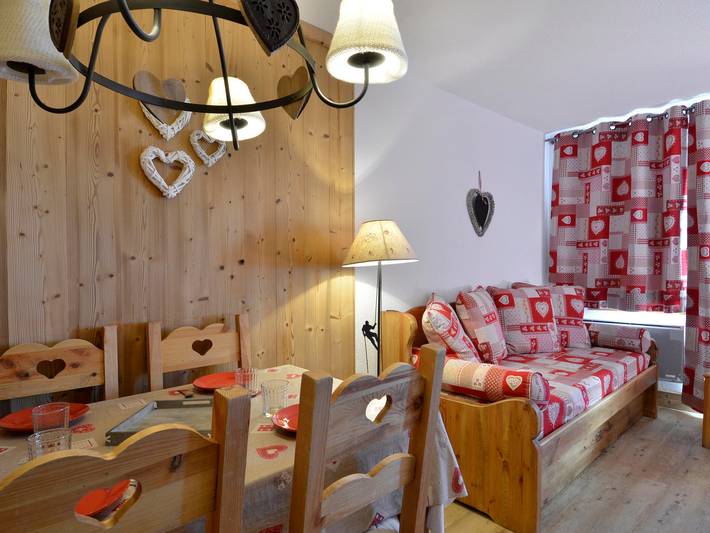 Ganze Wohnung, Ski-in-Ski-out Wohnung, renoviert, 5 Pers. in Belle Plagne, La Plagne-Tarentaise