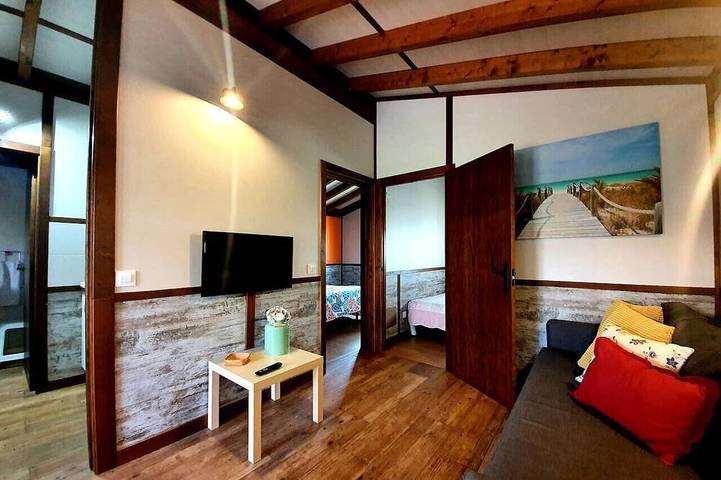 Pto calderon home beach garden in Santillana del Mar, Cantabrian Coast