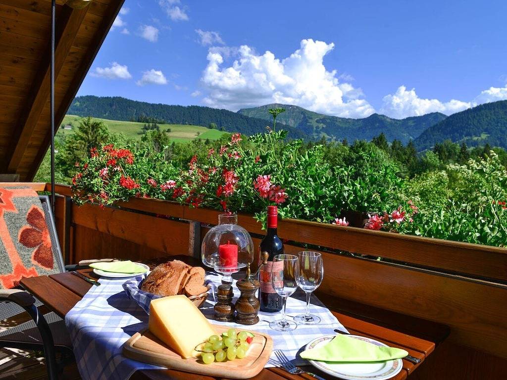 Fluh im Haus Lingg in Oberstaufen, Souabe (Bavière)