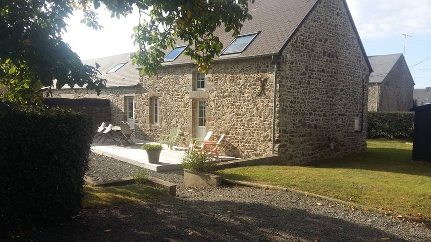 Gîte pour 5 personnes, avec jardin et terrasse