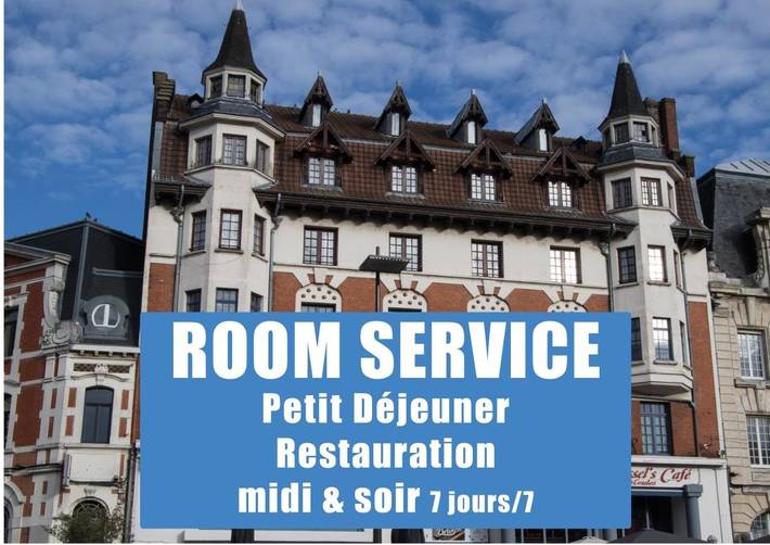 Hôtel pour 3 personnes, avec terrasse, animaux acceptés à Béthune - 3