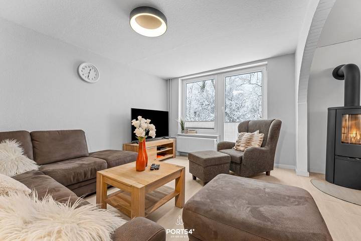 Ferienhaus für 7 Personen, mit Terrasse und Garten sowie Sauna und Ausblick in Fahretoft