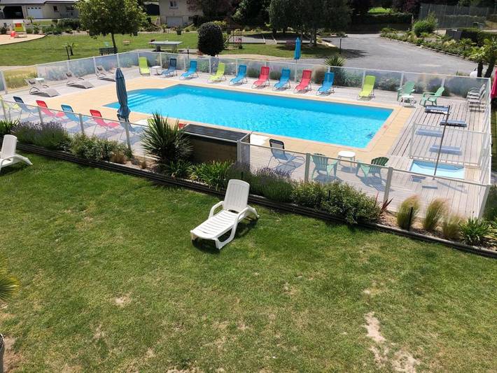 Gîte pour 2 personnes, avec piscine et jardin à Beauvoir - 3