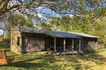 Gîte pour 8 personnes, avec jardin, animaux acceptés à Pluherlin