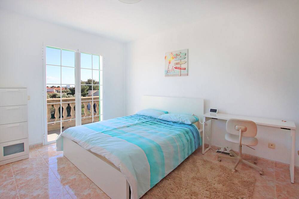 Villa Domingos, a comfortable holiday house with a private pool and Bbq in Cales de Mallorca in Calas de Mallorca, Manacor
