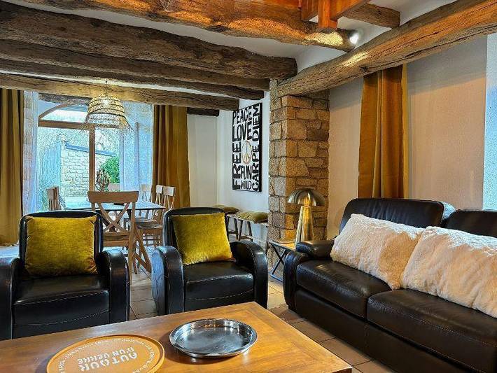 Gîte pour 4 personnes, avec Jacuzzi et Terrasse ainsi que Jardin et Vue dans le Morbihan - 3