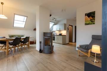 Ferienwohnung für 4 Personen, mit Terrasse und Sauna in Lübbenau