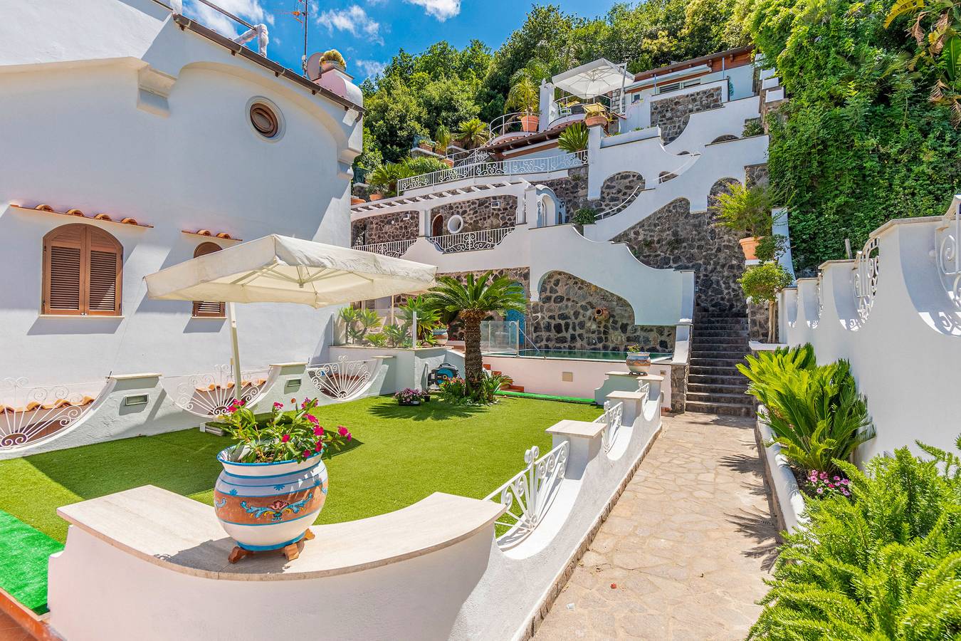 Ganze Wohnung, Dependance Castiglione With Pool And View in Casamicciola Terme, Ischia