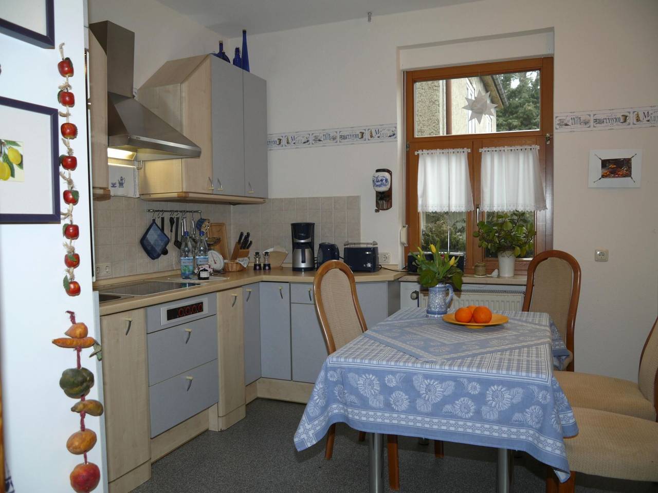 Ganze Wohnung, Große Ferienwohnung mit privater Terrasse in Bad Blankenburg, Saaleland