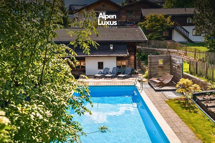 Ferienhaus für 6 Personen, mit Garten und Pool sowie Balkon und Sauna in Reith im Alpbachtal