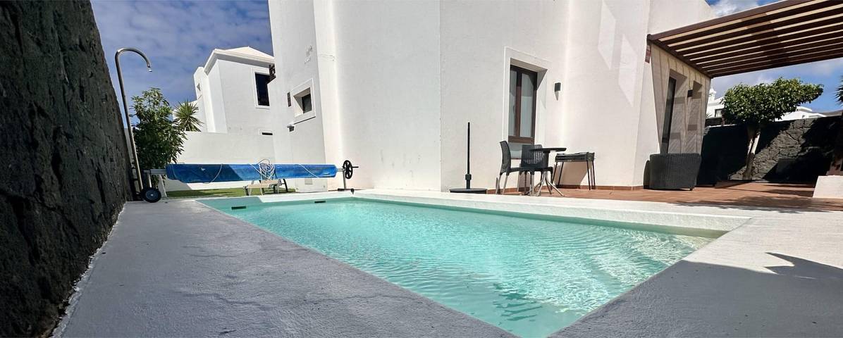 Ferienhaus für 4 Personen, mit Garten auf Lanzarote