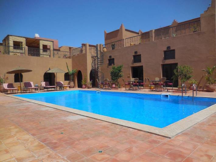 Gîte pour 2 personnes, avec terrasse ainsi que jardin et piscine, animaux acceptés à Ouarzazate - 4