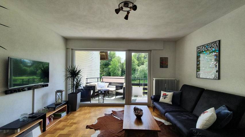 Ferienwohnung für 6 Personen, mit Balkon und Ausblick in Häusern - 2
