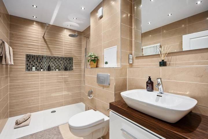 Ferienwohnung für 4 Personen, mit Balkon und Terrasse sowie Seeblick und Ausblick in Zwickau - 4