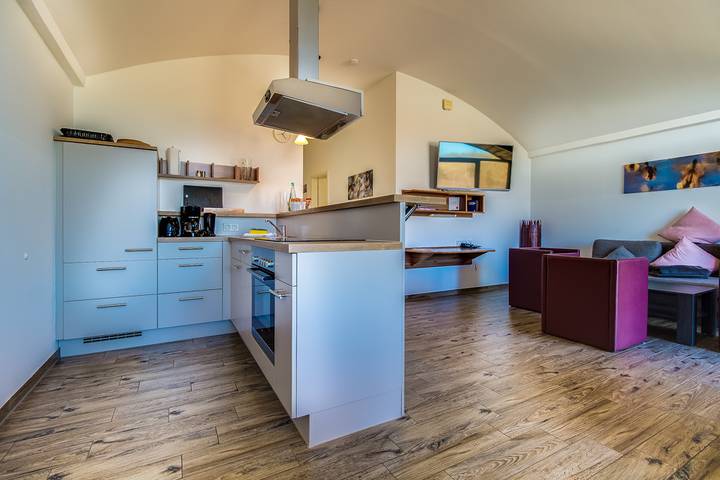 Lagovida Dünenhaus Comfort (b) am Störmthaler See in Großpösna, Leipziger Neuseenland