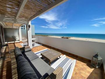 Gîte pour 4 personnes, avec terrasse et vue dans Plage Nord (Saint-Cyprien)