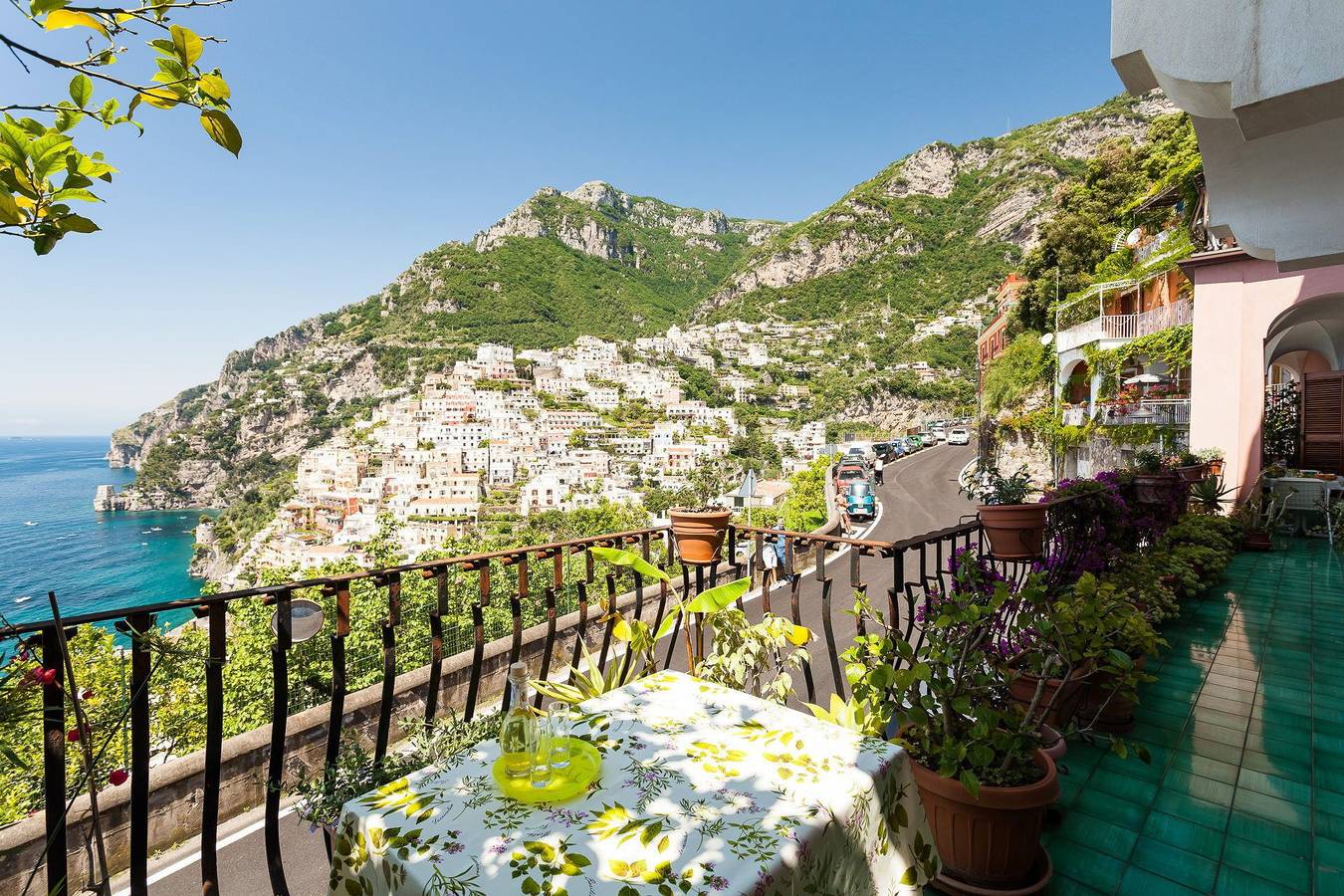 Casa de vacaciones para 5 personas con balcón in Positano, Costa Amalfitana