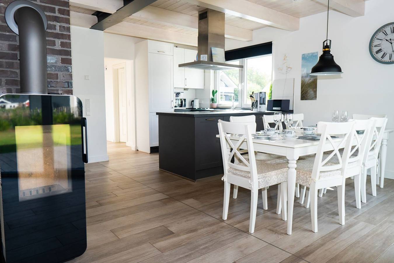 Ferienhaus "Marie Ii" in Holm: Sauna, Strandkorb & 600 m zum Sandstrand in Holm, Schönberg