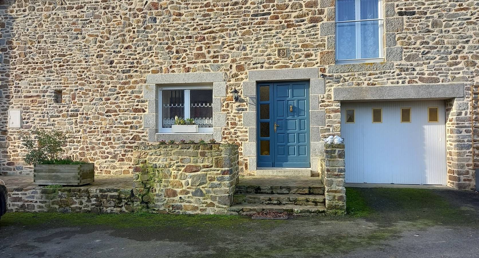 Gastenkamer van La Gandonnière in Balazé, Fougères-Vitré