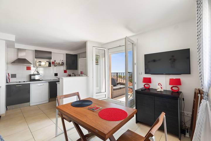 Ferienwohnung für 3 Personen, mit Balkon und Ausblick in Le Lavandou - 3