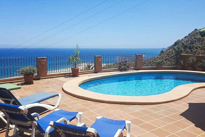 Villa for 6 people, with Balcony and Garden in Mojácar