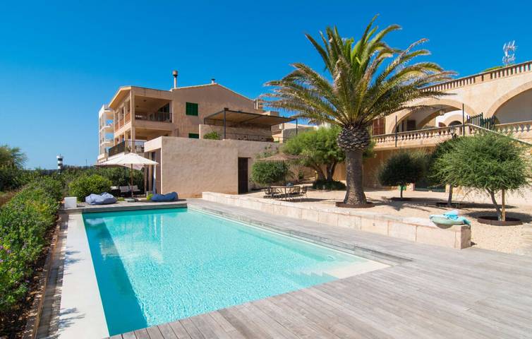 Ferienhaus für 12 Personen, mit Balkon und Garten in Ses Salines - 3