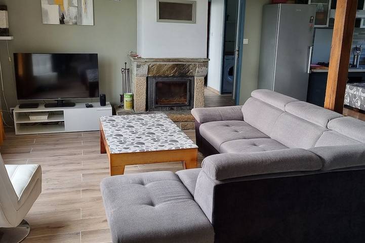 Ferienhaus für 8 Personen, mit Terrasse und Garten in Surtainville
